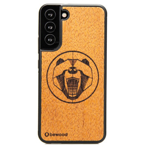 Drewniane Etui na Samsung Galaxy S22 Plus NIEDŹWIEDŹ MERBAU