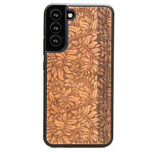 Drewniane Etui na Samsung Galaxy S22 Plus LIŚCIE JABŁOŃ