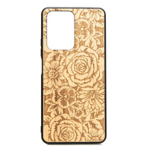 Drewniane Etui Xiaomi 11T / 11T Pro RóżE ANIEGRE