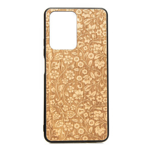Drewniane Etui Xiaomi 11T / 11T Pro KWIATY POLNE ANIEGRE
