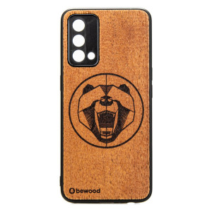 Drewniane Etui Realme GT Master Edition NIEDŹWIEDŹ MERBAU