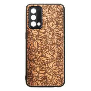 Drewniane Etui Realme GT Master Edition LIŚCIE JABŁOŃ