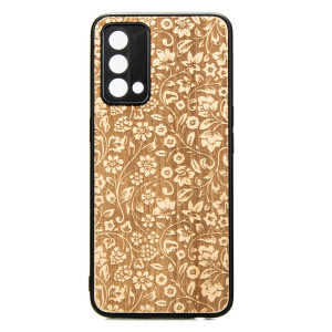 Drewniane Etui Realme GT Master Edition KWIATY POLNE ANIEGRE