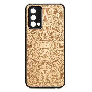 Drewniane Etui Realme GT Master Edition KALENDARZ AZTECKI ANIEGRE
