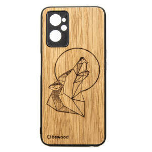 Drewniane Etui Realme 9i WILK DĄB