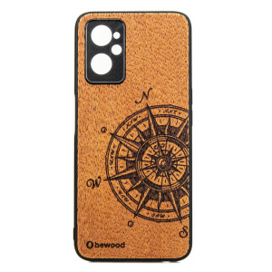 Drewniane Etui Realme 9i TRAVELER MERBAU