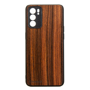 Drewniane Etui Oppo Reno 6 5G PALISANDER SANTOS