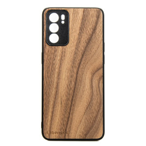 Drewniane Etui Oppo Reno 6 5G ORZECH AMERYKAŃSKI