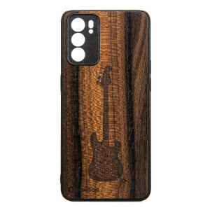 Drewniane Etui Oppo Reno 6 5G GITARA ZIRICOTE