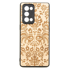 Drewniane Etui Oppo Reno 6 Pro POLSKI FOLK ANIEGRE