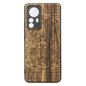 Drewniane Etui Xiaomi 12 Pro KALENDARZ AZTECKI LIMBA