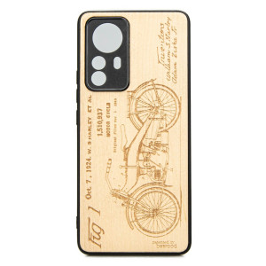 Drewniane Etui Xiaomi 12 Pro HARLEY PATENT ANIEGRE