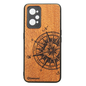 Drewniane Etui Realme GT 2 / GT Neo 2 / GT Neo 3T TRAVELER MERBAU