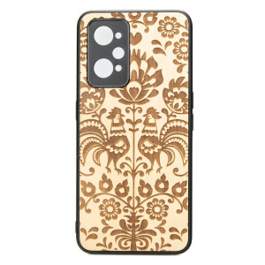 Drewniane Etui Realme GT 2 / GT Neo 2 / GT Neo 3T POLSKI FOLK ANIEGRE