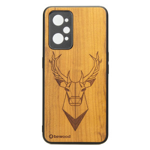 Drewniane Etui Realme GT 2 / GT Neo 2 / GT Neo 3T JELEŃ IMBUIA