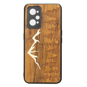 Drewniane Etui Realme GT 2 / GT Neo 2 / GT Neo 3T GÓRY IMBUIA