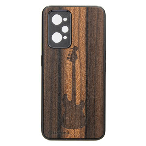 Drewniane Etui Realme GT 2 / GT Neo 2 / GT Neo 3T GITARA ZIRICOTE