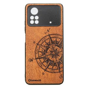 Drewniane Etui Xiaomi POCO X4 Pro 5G TRAVELER MERBAU