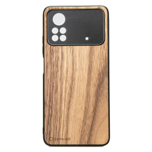 Drewniane Etui Xiaomi POCO X4 Pro 5G ORZECH AMERYKAŃSKI