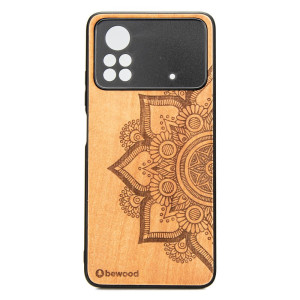 Drewniane Etui Xiaomi POCO X4 Pro 5G MANDALA JABŁOŃ