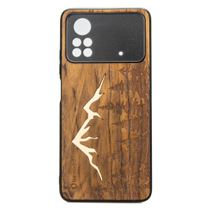 Drewniane Etui Xiaomi POCO X4 Pro 5G GÓRY IMBUIA