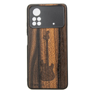 Drewniane Etui Xiaomi POCO X4 Pro 5G GITARA ZIRICOTE