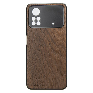 Drewniane Etui Xiaomi POCO X4 Pro 5G DĄB WĘDZONY