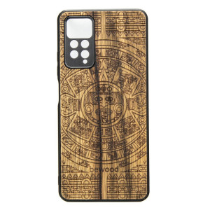 Drewniane Etui Xiaomi Redmi Note 11 Pro KALENDARZ AZTECKI LIMBA
