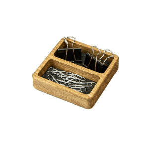 Organizer Drewniany Bewood - Small Double Box - Dąb