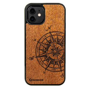 Drewniane Etui na iPhone 12 / 12 Pro TRAVELER MERBAU