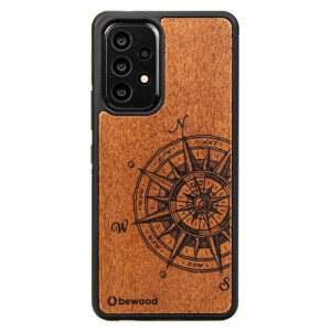 Drewniane Etui na Samsung Galaxy A13 4G TRAVELER MERBAU