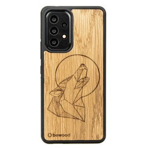 Drewniane Etui na Samsung Galaxy A33 5G WILK DĄB