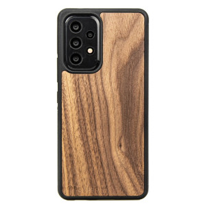 Drewniane Etui na Samsung Galaxy A33 5G ORZECH AMERYKAŃSKI