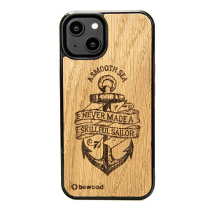 Drewniane Etui Bewood na iPhone 14 KOTWICA DĄB