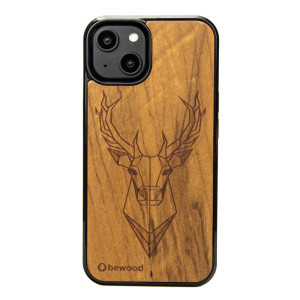 Drewniane Etui Bewood na iPhone 14 JELEŃ IMBUIA
