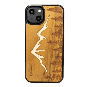Drewniane Etui Bewood na iPhone 14 GÓRY IMBUIA