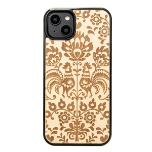 Drewniane Etui Bewood na iPhone 14 Plus POLSKI FOLK ANIEGRE