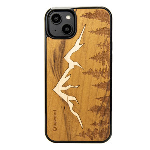 Drewniane Etui Bewood na iPhone 14 Plus GÓRY IMBUIA