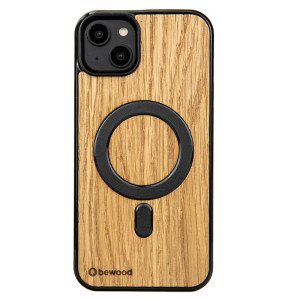 Drewniane Etui Bewood na iPhone 14 Plus Dąb MagSafe