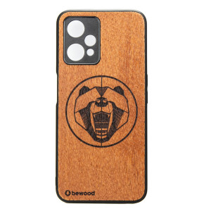Drewniane Etui Bewood Realme 9 Pro Plus NIEDŹWIEDŹ MERBAU