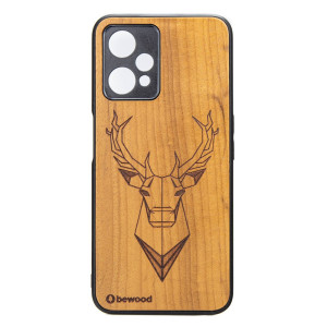 Drewniane Etui Bewood Realme 9 Pro Plus JELEŃ IMBUIA
