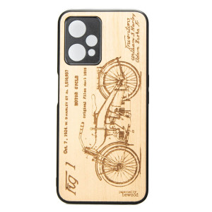 Drewniane Etui Bewood Realme 9 Pro Plus HARLEY PATENT ANIEGRE
