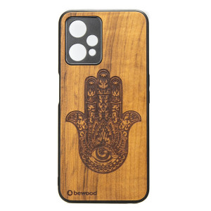Drewniane Etui Bewood Realme 9 Pro Plus HAMSA IMBUIA