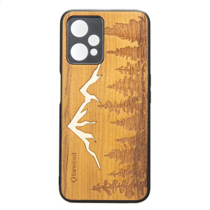 Drewniane Etui Bewood Realme 9 Pro Plus GÓRY IMBUIA