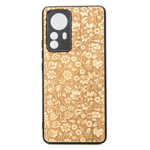 Drewniane Etui Bewood Xiaomi 12 Lite KWIATY POLNE ANIEGRE
