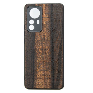 Drewniane Etui Bewood Xiaomi 12T KALENDARZ AZTECKI ZIRICOTTE