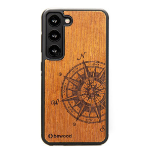 Drewniane Etui Bewood na Samsung Galaxy S23 TRAVELER MERBAU