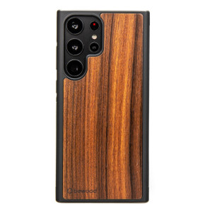 Drewniane Etui Bewood na Samsung Galaxy S23 Ultra PALISANDER SANTOS