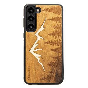 Drewniane Etui Bewood na Samsung Galaxy S23 Plus GÓRY IMBUIA