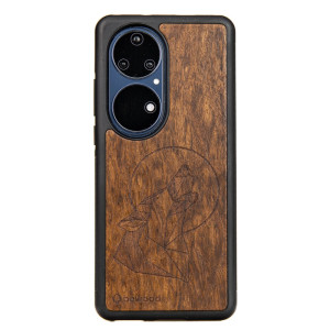 Drewniane Etui Bewood Huawei P50 Pro WILK IMBUIA